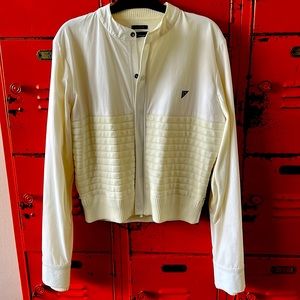 Under Armour / white & cream jacket / limited edition